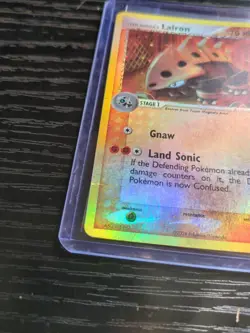 Team Magma's Lairon Reverse Holo 36/95 Ex Team Aqua's vs. Pokemon Card - Image 2