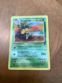 Exeggutor 39/130 Base Set 2 English Pokemon Card TCG - Image 1