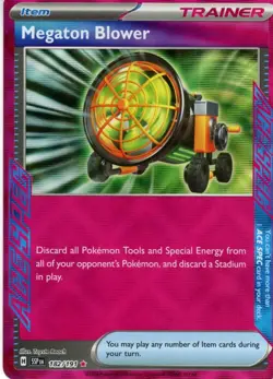 NM Megaton Blower 182/191 Ace Spec Surging Sparks Pokemon card English - Image 1