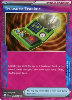 Treasure Tracker 131/131 NM Pokemon Card TCG - Image 1