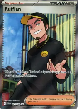 Ruffian 181/159 (JTG) Journey Together NM Full Art Pokemon Card - Image 1