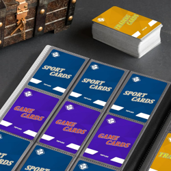 Card Binder 9 Pocket, Collectible Trading Card Album with 360 Pocket, Baseball C - Image 5