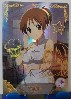 Ui Hirasawa K-on! PR Card Goddess Story Holo Foil Promo NS-10M02-PR-009 Waifu - Image 2