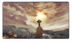 Board Card Game Pokemon Ampharos 226606 Gaming Mouse Pad PTCG CCG MTG Play Mat - Image 2