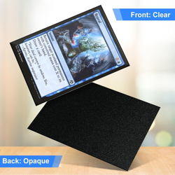 Black Card Sleeves Fit for MTG, 300 Pack Perfect Fit Standard Card Sleeves for T - Image 5