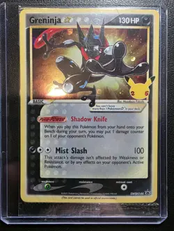 Greninja Gold Star SWSH144 Promo Pokemon Card - Sealed - Image 1