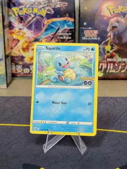 Squirtle 015/078 Pokemon Go Trading Card Pokemon TCG - Image 1