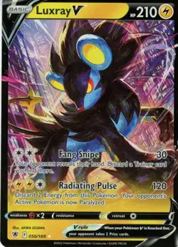 Luxray V 050/189 | Astral Radiance | Ultra Rare | Pokemon TCG Card | NM Mint - Image 1