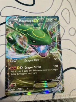 Pokemon Rayquaza EX TCG Card Roaring Skies Ultra Rare, 60/108 - Image 1