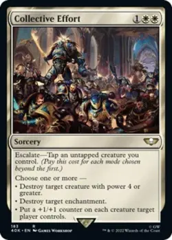 Collective Effort (Surge Foil) -Foil Near Mint MTG - Image 1