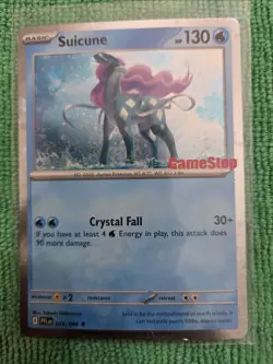 Suicune [Gamestop] #26 Pokemon Phantasmal Flames Pokemon Card - Image 1