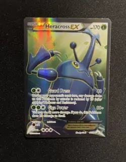 Heracross EX (105 Full Art) XY - Furious Fists 105/111 Pokemon Card Holo Lp - Image 1