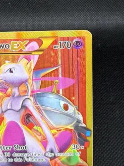 Pokemon TCG Mewtwo EX Full Art Secret Rare Card XY Breakthrough 164/162 - Image 2