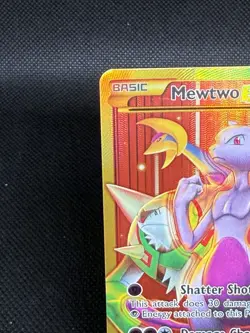 Pokemon TCG Mewtwo EX Full Art Secret Rare Card XY Breakthrough 164/162 - Image 3