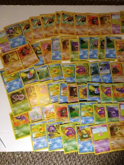 Pokemon TCG FOSSIL Base Set, 80+ Card Bulk Lot, Non-Holo, 1999 [Used/Played] - Image 3