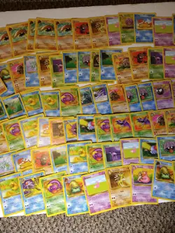 Pokemon TCG FOSSIL Base Set, 80+ Card Bulk Lot, Non-Holo, 1999 [Used/Played] - Image 4
