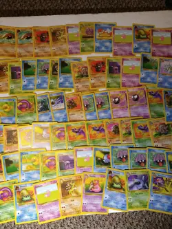 Pokemon TCG FOSSIL Base Set, 80+ Card Bulk Lot, Non-Holo, 1999 [Used/Played] - Image 5