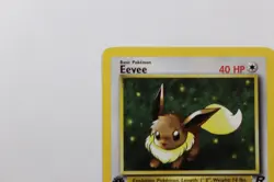 Eevee 55/82 1st Edition Team Rocket Pokemon Card WOTC Near Mint Vintage - Image 3