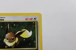 Eevee 55/82 1st Edition Team Rocket Pokemon Card WOTC Near Mint Vintage - Image 4