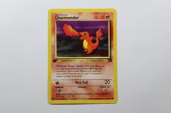 Charmander 50/82 1st Edition Team Rocket Non Holo Pokemon Card LP+ TO NM! - PTCG - Image 1