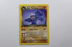 Pokemon Dark Machamp 27/82 1st Edition - Team Rocket Non Holo Pokemon Card - Image 1