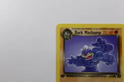 Pokemon Dark Machamp 27/82 1st Edition - Team Rocket Non Holo Pokemon Card - Image 3