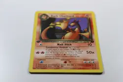 Dark Charizard 21/82 1st Edition Non Holo Rare Team Rocket Pokemon Card WOTC - Image 5