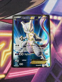 Mewtwo EX 157/162 Breakthrough XY Full Art Ultra Rare Pokemon TCG Card MP - Image 1