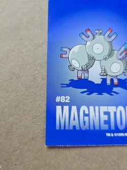 Magneton Pokemon 1999 Game Freak Creatures 1999 Sticker Pokemon Card #82 Rare - Image 5