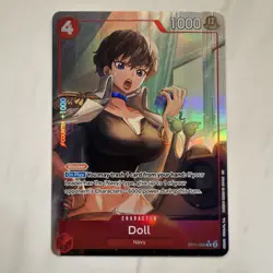 Doll (Alt Art) OP11-008 R Fist of Divine Speed ONE PIECE Card Game English NM - Image 1