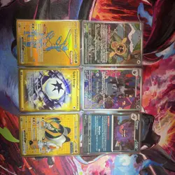 Pokemon Ascended Heroes 6 illustration rare Card Lot NM IR Hyper rare full art - Image 1