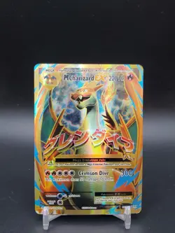 M Charizard EX 101/108 XY Evolutions DMG Pokemon Card - Image 1