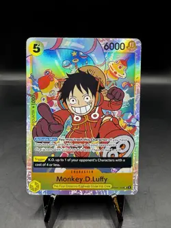 One Piece TCG Lot 4 SR Luffy OP07-109 Nami Vivi Pudding Holo Cards 🔥🔥🏴‍☠ - Image 4