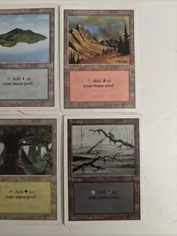 Lot Of 6 Magic The Gathering Mana Cards - Image 4