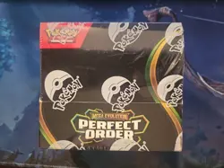 Pokemon Trading Card Game TCG Mega Evolutions Perfect Order Booster Box SEALED - Image 1
