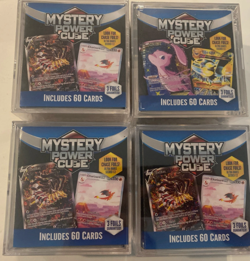 Set Of 4 Pokemon TCG 2024 MYSTERY Power Cubes Trading Cards Factory Sealed NEW - Image 1