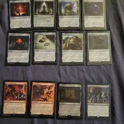 Magic: The Gathering Lord of the Rings 100 Card Lot w/ Deck Box + Sleeves - Image 3