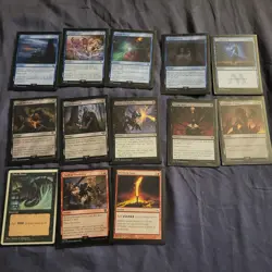 Magic: The Gathering Lord of the Rings 100 Card Lot w/ Deck Box + Sleeves - Image 5