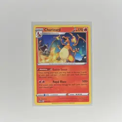 Pokemon Charizard Stage 2 120 HP Fire Spin 100 Card 4/102 Base Set non holo - Image 1