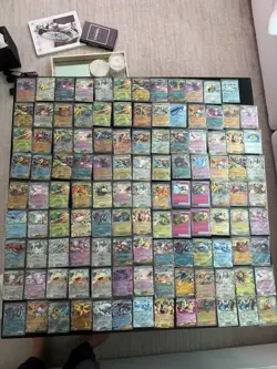 Pokemon Holo EX Card Lot (118 Total) English (As Pictured) Unplayed - Image 1