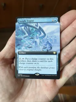 MTG Edge of Eternities - Insight Engine - Extended Art - Non-Foil - Image 1