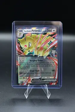Team Rocket's Persian ex 218 Sv: Scarlet & Violet Promo Cards Holo - Image 1