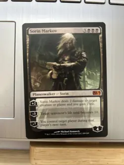Sorin Markov 109/249 - Magic 2012 M12 - Mythic Rare Planeswalker - MTG - Image 1