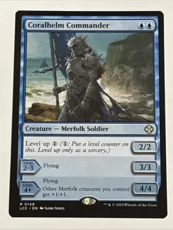 MTG Commander: The Lost Caverns of Ixalan Coralhelm Commander 0148 NM Rare - Image 1