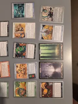 14 Unhinged. Magic the Gathering Card Inc Full Art Swamp And Forest. - Image 2
