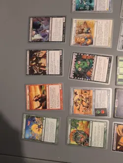14 Unhinged. Magic the Gathering Card Inc Full Art Swamp And Forest. - Image 4