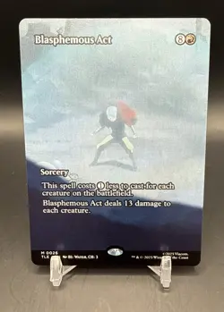 Blasphemous Act (Borderless) Avatar: The Last Airbender: NM Regular - Image 1