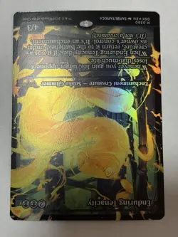 MTG - Enduring Tenacity (Showcase Foil) #0390 - Duskmourn (DSK) - NM FOIL - Image 3