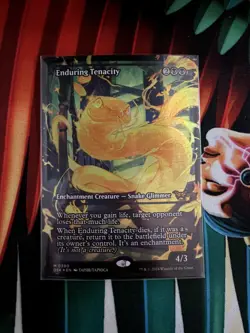 MTG - Enduring Tenacity (Showcase Foil) #0390 - Duskmourn (DSK) - NM FOIL - Image 5