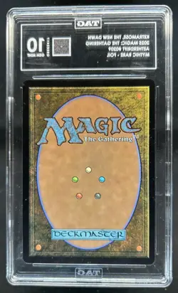 2025 Magic MTG Aetherdrift Ketramose New Dawn Foil Rare #0209 TAG 10 - Image 2